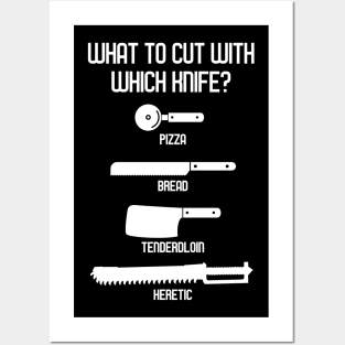 What To Cut With Which Knife Wargaming Meme Posters and Art